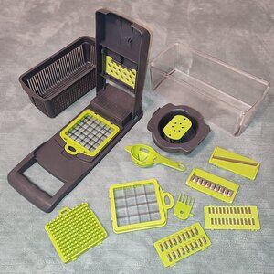 Vegetable Chopper Mandolin Slicer Food Veggie Cheese Grater Cutter Dicer